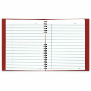 Blueline NotePro Twin - wire Composition Notebook - Letter - 100 Sheets - 200 Pages - Twin Wirebound