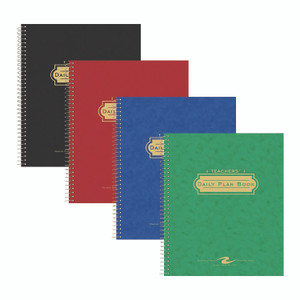 Roaring Spring Wirebound Teacher's Plan Book, 11 x 8.5, Randomly Assorted Cover Colors Roaring Spring Wirebound Teacher's Plan Book, 11 x 8.5, Randomly Assorted Cover Colors