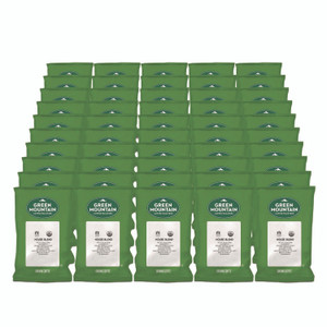Green Mountain Coffee Fair Trade Organic House Blend Coffee, Fractional Packs, 2.5 oz, 50/Carton