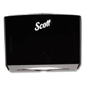 Scottfold Folded Towel Dispenser, 10.75 x 4.75 x 9, Black (KCC09215) View Product Image