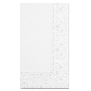 Hoffmaster Dinner Napkins, 2-Ply, 15 x 17, White, 1000/Carton