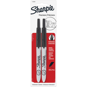 Sharpie Retractable Ultra-Fine Point Permanent Markers (SAN1735801BX) View Product Image