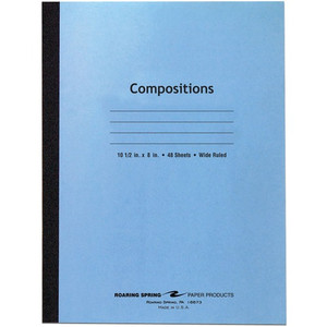 Roaring Spring Wide Ruled Flexible Cover Composition Book (ROA77501) View Product Image