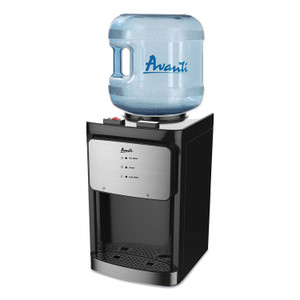 Avanti Counter Top Thermoelectric Hot and Cold Water Dispenser, 3 to 5 gal, 12 x 13 x 20, Black (AVAWDT40Q3SIS) View Product Image