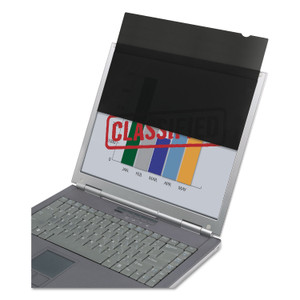 AbilityOne 7045016712141, Privacy Shield Privacy Filter for 23.6" Widescreen Flat Panel Monitor/Laptop, 16:9 Aspect Ratio (NSN6712141) View Product Image