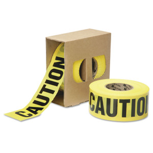 AbilityOne 9905016134244, SKILCRAFT Barricade Tape, 2 mil Thick, 3" w x 1,000 ft, Roll (NSN6134244) View Product Image