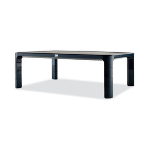 3M Adjustable Monitor Stand, 16" x 12" x 1.75" to 5.5", Black, Supports 20 lbs (MMMMS85B) View Product Image