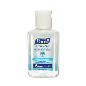 AbilityOne 8520015220835, SKILCRAFT, PURELL Instant Liquid Hand Sanitizer, Personal Pump Bottle, 2 oz, 24/Box (NSN5220835) View Product Image