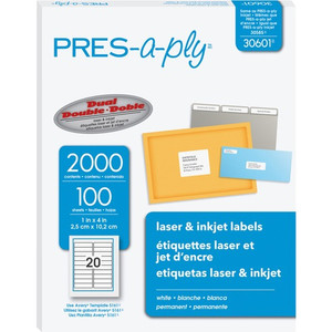 LABEL;LSR/INKJET;4X1;WE;2M