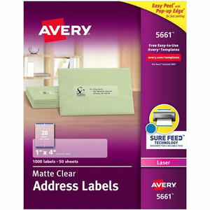 LABEL;EZPEEL;LASER;1X4;CL