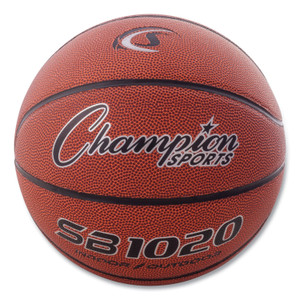 Champion Sports Composite Basketball, Official Size, Brown (CSISB1020) View Product Image