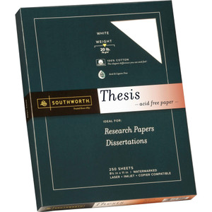 PAPER;THESIS;20# 8.5X11WE View Product Image