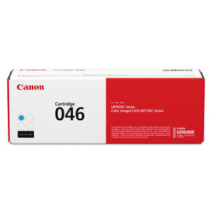 Canon 1249C001 (046) Toner, 2,300 Page-Yield, Cyan View Product Image