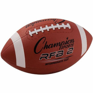 Champion Sports Intermediate Rubber Football - 11" - Intermediate - Rubber