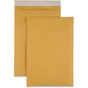 Sparco Size 3 Bubble Cushioned Mailers - Bubble - #3 - 8 1/2" Width x 14 1/2" Length - Self-sealing - Kraft