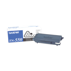 Brother TN550 Toner, 3,500 Page-Yield, Black (BRTTN550) View Product Image