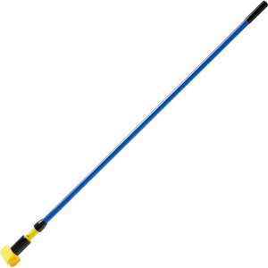 Rubbermaid Commercial Gripper 60" Fiberglass Mop Handle - 60" Length - Blue - Fiberglass - (RCPH246BLU)