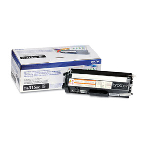 Brother TN315BK High-Yield Toner, 6,000 Page-Yield, Black (BRTTN315BK) View Product Image