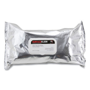 Read Right SurfaceKleen Premoistened Alcohol Cleaning Wipes, Soft Pack, 9 x 11, Unscented, White, 100/Pack (REARR15110)