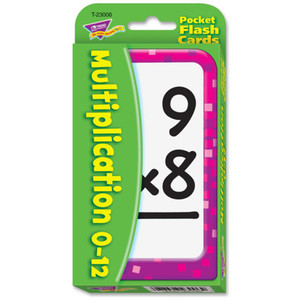 Trend Multiplication Pocket Flash Cards (TEPT23006) View Product Image