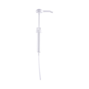 Boardwalk Siphon Pump for 1 gal Bottles, 1 oz Output, 12" Tube, Plastic, White