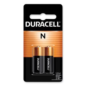 Duracell Specialty Alkaline Battery, N, 1.5 V, 2/Pack (DURMN9100B2PK) View Product Image