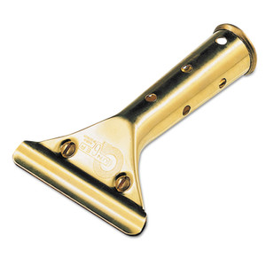 Unger Golden Clip Brass 4.5" Squeegee Handle (UNGGS00) View Product Image