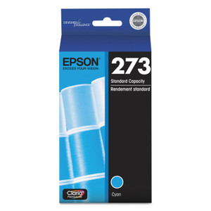 Epson T273220-S (273) Claria Ink, 300 Page-Yield, Cyan View Product Image