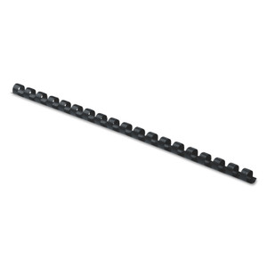 Fellowes Plastic Comb Bindings, 5/16" Diameter, 40 Sheet Capacity, Black, 100/Pack