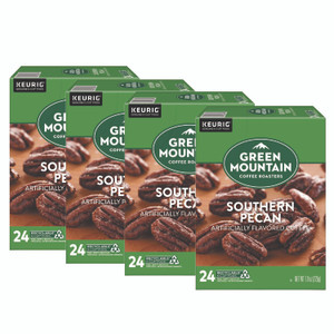 Green Mountain Coffee Roasters K-Cup Southern Pecan Coffee - Compatible with Keurig K-Cup Brewer - (GMT6772CT)