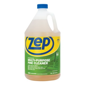 Zep Commercial Multi-Purpose Cleaner, Pine Scent, 1 gal Bottle (ZPEZUMPP128EA) View Product Image