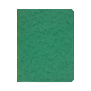 ACCO Pressboard Report Cover with Tyvek Reinforced Hinge, Two-Piece Prong Fastener, 3" Capacity, 8.5 x 11, Dark Green/Dark Green (ACC25976) View Product Image