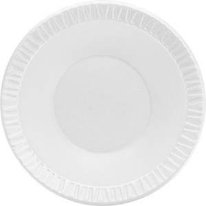 Dart Concorde 12 oz Nonlaminated Foam Bowls - White - Foam Body - 125/Bag