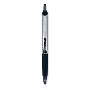 Pilot Precise V5RT Roller Ball Pen, Retractable, Extra-Fine 0.5 mm, Black Ink, Black Barrel, 30/Pack (PIL84067) View Product Image