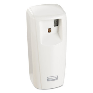 Rubbermaid Commercial TC Microburst Odor Control System 9000 LCD, 3.6 x 4.33 x 8.75, White (RCP1793535) View Product Image