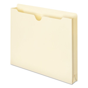 Smead Manila File Jackets, 2-Ply Straight Tab, Letter Size, Manila, 50/Box SMD75540