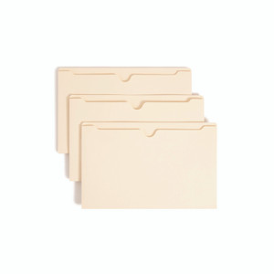 Smead Manila File Jackets, 2-Ply Straight Tab, Legal Size, Manila, 50/Box SMD76560
