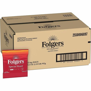 Folgers Fraction Pack Special Roast Coffee - Regular - Medium - 0.8 oz - Fraction Pack
