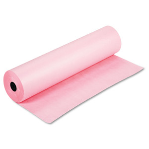 Pacon Spectra ArtKraft Duo-Finish Paper, 48 lb Text Weight, 36" x 1,000 ft, Pink (PAC67261) View Product Image