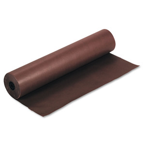 Pacon Rainbow Duo-Finish Colored Kraft Paper, 35 lb Wrapping Weight, 36" x 1,000 ft, Brown (PAC63020) View Product Image