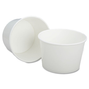 AbilityOne 7350002900586, SKILCRAFT Hot Beverage Cups, Squat, 16 oz, Paper, White, 500/Box