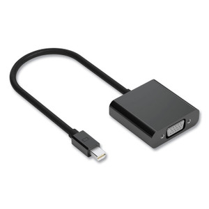 NXT Technologies Mini DisplayPort to VGA Adapter, 6", Black (NXT24400028) View Product Image
