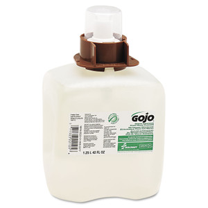 AbilityOne 8520015562577 GOJO SKILCRAFT Green Seal Foam Handwash, Biodegradable, Unscented, 1,200 mL Refill, 3/Box (NSN5562577) View Product Image