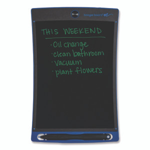 Boogie Board Jot 8.5 Reusable Writing Tablet, 8.5" LCD Screen, 6.75" x 0.62" x 10.37", Blue/Black