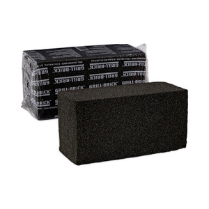 Boardwalk Grill Brick, 8 x 4, Black, 12/Carton (BWKGB12PC) View Product Image