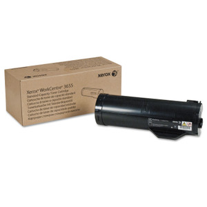 Xerox 106R02736 Toner, 6,100 Page-Yield, Black (XER106R02736) View Product Image