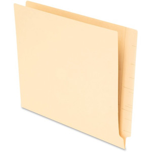 Pendaflex Letter Recycled End Tab File Folder - 8 1/2" x 11" - Manila - Acid-free - 10% Recycled