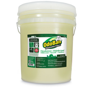 OdoBan Concentrated Odor Eliminator and Disinfectant, Eucalyptus, 5 gal Pail