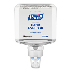 AbilityOne 6508016941820 SKILCRAFT PURELL Healthcare Gentle and Free Foam Hand Sanitizer Refill, 1,200 mL, Unscented, 2/Box (NSN6941820) View Product Image