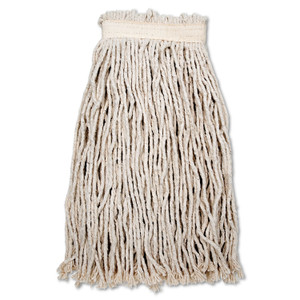 AbilityOne 7920001415547, SKILCRAFT, Cut-End Wet Mop Head, 8-Ply, 24 oz, Natural (NSN1415547) View Product Image